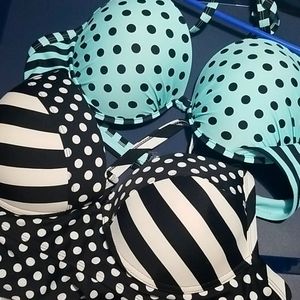 Joe Boxer 2X bikini tops